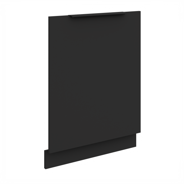 Dvířka na vestavnou myčku nádobí Aria ZM 713x596 Barva korpusu: Černá, Barva dvířek: BL - Black AFM