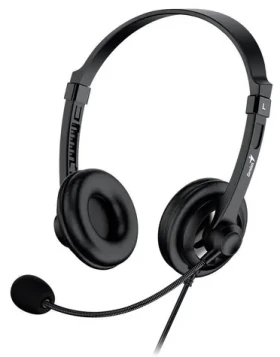 GENIUS headset HS-230U černá / Sluchátka / mikrofon / USB-C / 2.4 m (31710021401)