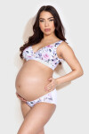 Dámské kalhotky Mitex Mama Panty Flowers námořnictvo/odd.tmavě modrá M