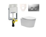 Cenově zvýhodněný závěsný WC set Geberit k zazdění + WC SAT Brevis SIKOGE1W3 SIKOGE1W3
