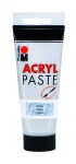 Akrylová pasta Marabu 100 ml stříbrná