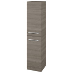 Dřevojas - Vysoká skříň s košem na prádlo DOS SVD2K 35 - D03 Cafe / Úchytka T03 / D03 Cafe / Levé 210533C