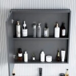 REA - Koupelnová sestava nábytku s deskou Marti 60cm Grey REA-M0031