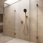 REA - Sprchová hlavice JS-033 Brush Copper REA-03908