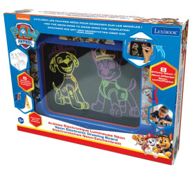 Lexibook elektronická neónová kreslící tabulka Tlapková Patrola - Alltoys Lexibook