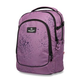Školní batoh Walker Campus Evo - Purple Splash