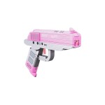 Mamido Stavebnice pistole Walther PPK 237 dílků 3v1 růžová