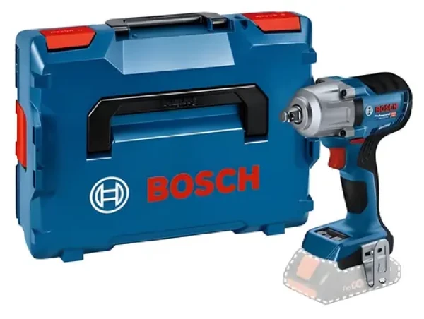 Bosch GDS 18V-450 HC Professional / Aku rázový utahovák / 18V / 450 Nm / Bluetooth / bez aku a nabíječky / L-BOXX (06019K4001)