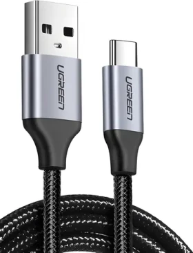 Ugreen 60408 USB-A - USB-C 3 m černá / Kabel / Rychlé nabíjení / USB-C (60408)