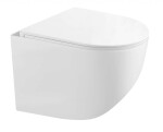 GEBERIT - Duofix Set předstěnové instalace, kompaktního klozetu Gaia a sedátka softclose, tlačítko Sigma30, bílá/bílá mat SANI11CA3149