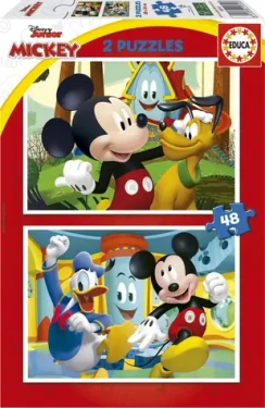 EDUCA Puzzle Mickey Mouse: Zábavní park