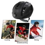 Multifunkční cyklistická helma se zabudovanou WiFi kamerou, handsfree a světlem - RAW3