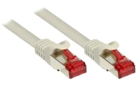Good Connections Cat6 šedý 3 m / Patch kabel / S/FTP / AWG 27/7 / pozlacené konektory (8060-030)