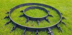ROJA Plastové neviditelné obrubníky DUO 45 mm (2ks)