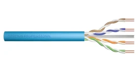 Digitus Cat6a / Instalační kabel / U/UTP / 500m / AWG 23/1 / LSZH / světle modrá (DK-1613-A-VH-5)