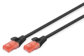 Digitus Cat6 U/UTP černý 2m / Patch kabel / RJ45-RJ45 (DK-1612-020/BL)