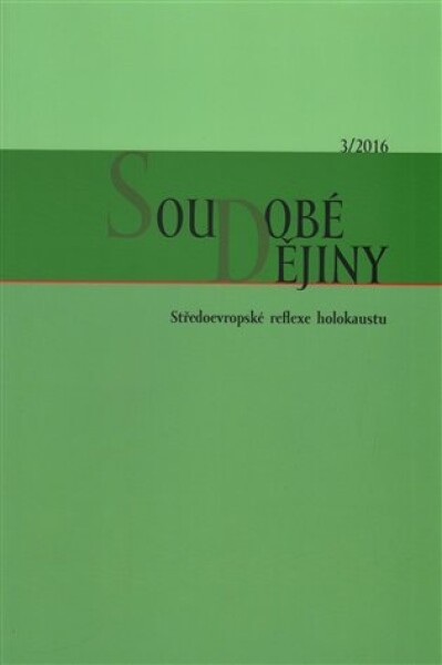 Soudobé dějiny 3/2016