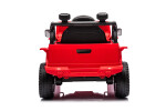 Mamido Elektrické autíčko OFFROAD červené 12V Vysoký podvozek, široké sedadlo, Odpružené nápravy, 2,4 GHz Dálkové ovládání LED světla