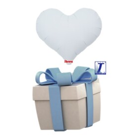 Létající balónek srdce bílé 35 cm - TAKARA KOSAN Létající balónek srdce bílé 35 cm - TAKARA KOSAN