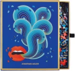 GALISON Tvarované metalické puzzle Jonathan Adler Rty
