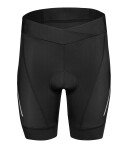 Dámské cyklistické kraťasy ETAPE SARA 2.0 s vložkou, černá (protiskluzové silikonové zakončení nohavic Fit+™, velikost M)