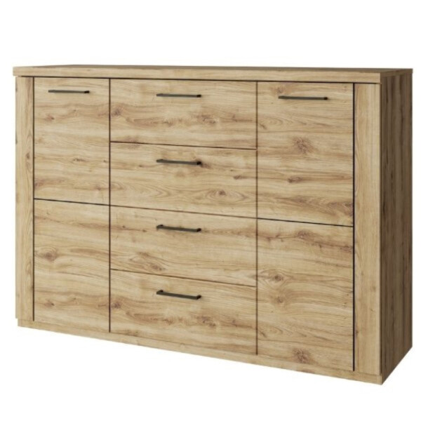 ARTEN (NANO Systems s.r.o.) Komoda DOORSET-2D4S (Dub navarra) KOMODA-DOORSET-2D4S