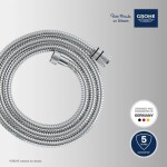GROHE - Hadice Sprchová hadice VitalioFlex Metal Long-Life 1,75 m, chrom 22100000