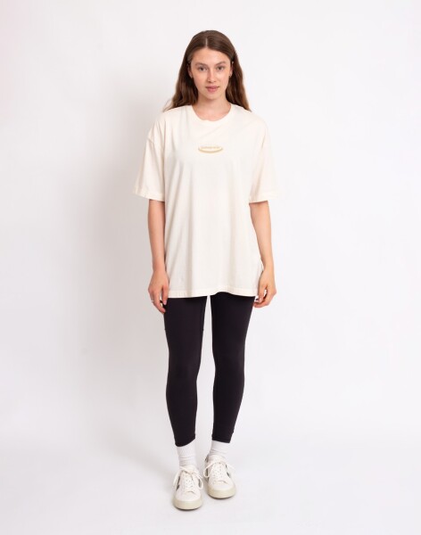 Tričko Patagonia W's '95 Oval Logo Oversized T-Shirt Undyed Natural