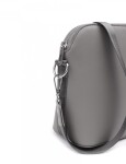 Dámská koženková crossbody kabelka Merise Grey, šedá