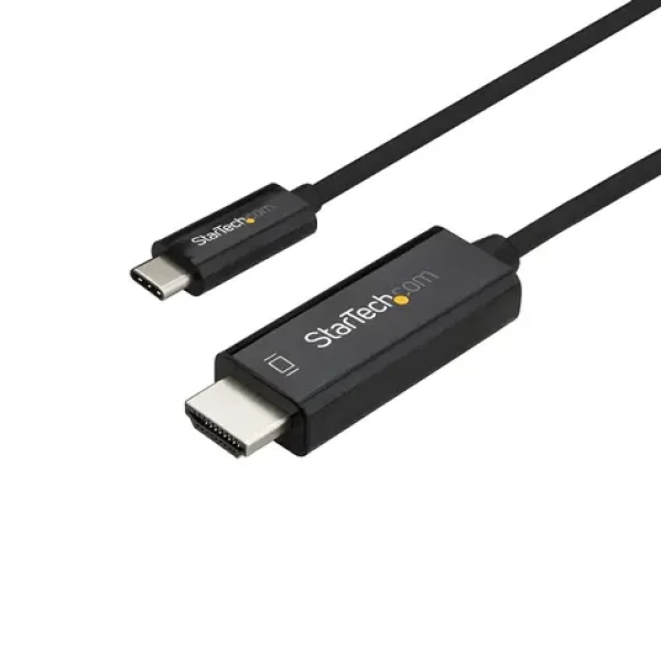 StarTech kabel USB-C na HDMI černá / 4K 60Hz / 2m (CDP2HD2MBNL)