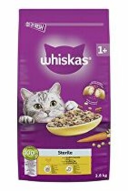 Whiskas Dry Sterile s kuřecím masem 3,8kg