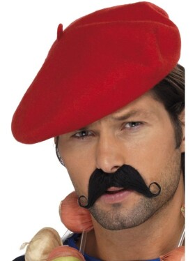 Smiffys.com Baret červený