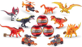 Figurka dinosaura Volcano v kouli