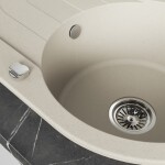 Kuchinox - Dafne - dřez 1-kom s odkapávačem SBD_481T
