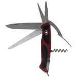 Victorinox RangerGrip 71 0.9713.C švýcarský kapesní nožík počet funkcí 7 černá, červená