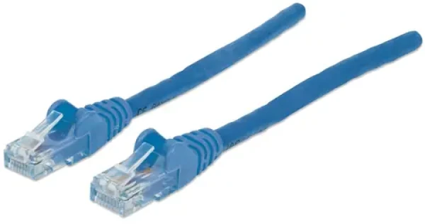 Intellinet Cat6A modrá / Patch kabel / S/FTP / LSZH / RJ-45 / 7,5 m (350785)