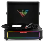 Victrola VSC-700SB-BLK-INT Journey černá / Gramofon / retro kufříkový / Bluetooth / RGB podsvícení / 3 rychlosti (100002200207)