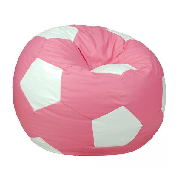 FRONTI Sedací vak - míč 100 cm - růžová + bílá