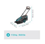 Aku sekačka na trávu Gardena PowerMax Duo 46/36V 14646-65