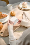 Räder Porcelánová máslenka Home Sweet Home, bílá barva, porcelán