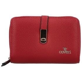 Stylová dámská koženková peněženka Coveri Anya, červená