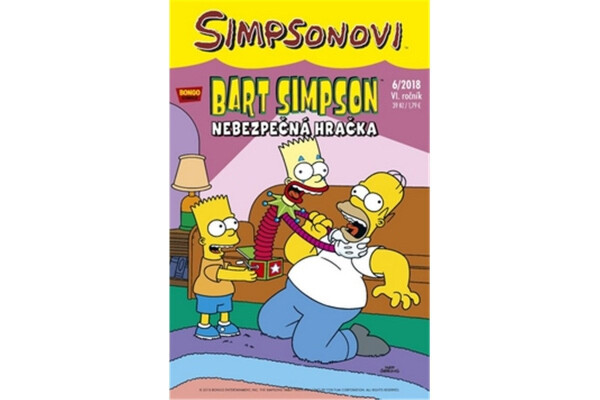 Bart Simpson 8/2018 Nebezpečná hračka