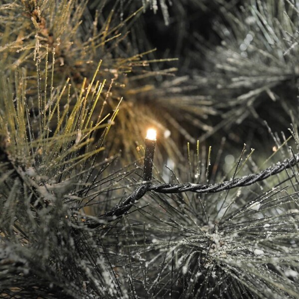 Konstsmide LED solární světelný řetěz světelný řetez jantar