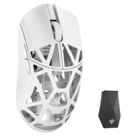 WLMOUSE Beast X Max bílá / bezdrátové myš / optická / 26000 DPI / 5 tlačítek / 2.4GHz / USB-C (MAX-MILKY WHITE-O-SHIXIN)