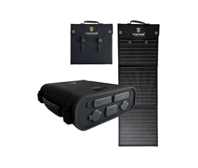 Set powerbanka Viking VIDAR IV a solární panel Viking L60 PD