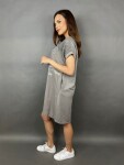 HOSH Šaty Ariana Velikost: UNI, Barva: Hnědá