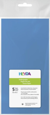 HEYDA Hedvábný papír 50 70 cm světle modrý ks