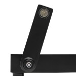 Vanová baterie SAT Vision bez sprchového setu 150 mm černá matná SATBSVI222C SATBSVI222C