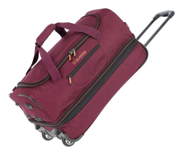 Travelite Basics Wheeled duffle S Bordeaux 51/64 L TRAVELITE-96275-70
