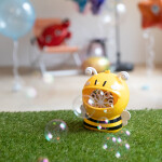 Bublifuk stroj na výrobu bublin včela 100 ml Bublifuk stroj na výrobu bublin včela 100 ml